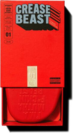 Crease Beast Memory Foam Crease Protector - Prevents Creases in New & Old Shoes - For Jordans, Dunks, Air Force
