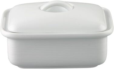 Thomas Trend White - Butter Dish with Lid, Porcelain, White