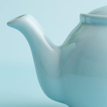 Чайник Price & Kensington з кераміки, 1,1 л, на 6 чашок, пастельний блакитний