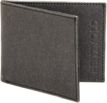 FRITZVOLD Minimal Wallet with RFID Protection, small, thin wallet for women & men, extremely flat wallet, slim wallet, wallet made of washable paper-leather, black