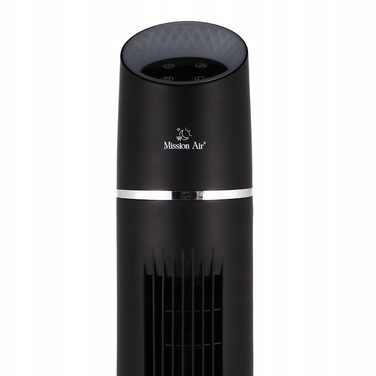 Колонний вентилятор Mission Air TOWER FAN XL, чорний