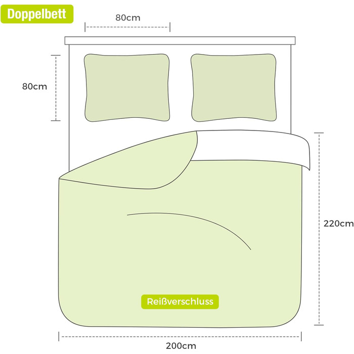 Постільна ковдра Lekesky 135x200 4-х частинна - 2 наволочки 135x200 см + 2 наволочки 80x80 см, квітковий принт, сірий поліестер мікрофібра з блискавкою, гілки сірий/білий (рюші - білий, 200x220 см + 80x80 см*2)