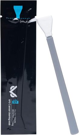 Набір для чищення сенсорів камери VSGO (12 шт.) з розчином 10 мл, сухими серветками для CCD/CMOS сенсорів та очищувачем сенсорів. Підходить для камер Nikon, Sony (16 мм без розчину)