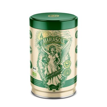 Органічна кава в зернах Mariasole Caffè Espresso, традиційне сицилійське обсмажування на дровах, преміум якість для кавомашин та ріжкових кавоварок, 250 г