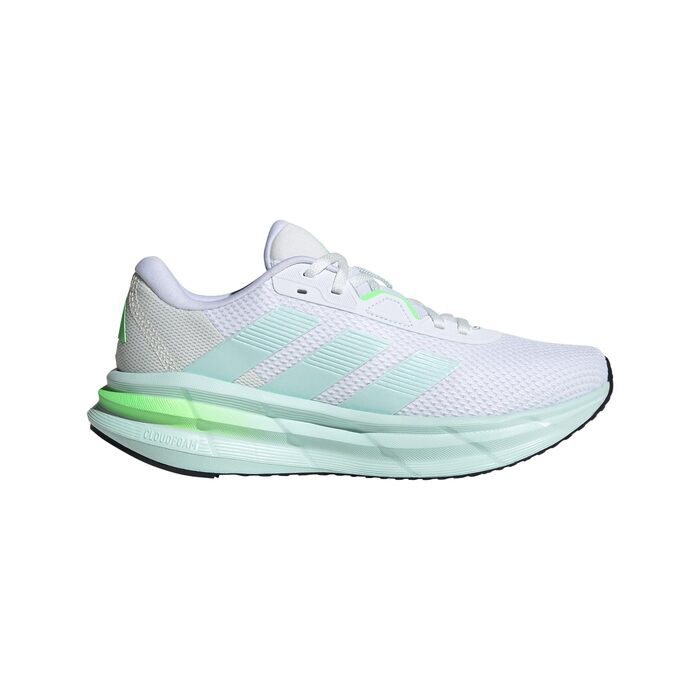 Жіночі кросівки Adidas Galaxy 7, Cloud White/Mint Lime Burst, 44 EU