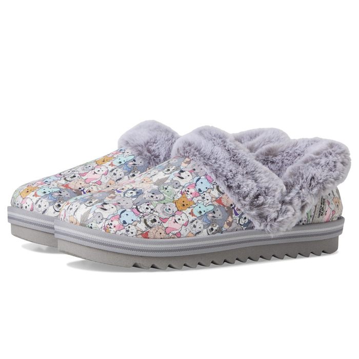 Домашні тапочки Skechers Bobs Cozy Kiss - Paw Jams, сірі, 41 EU