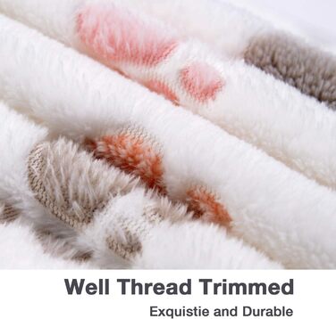 ALLISANDRO® Тепла та м'яка ковдра для домашніх тварин: ковдра для собак та котів з флісу, 200x150 см, бежева