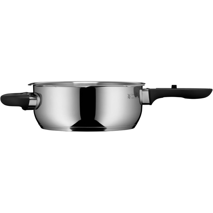Швидковарка WMF Perfect Plus One Pot Induktion 4,5л з функцією приготування на пару, Cromargan® нержавіюча сталь, 2 рівні приготування