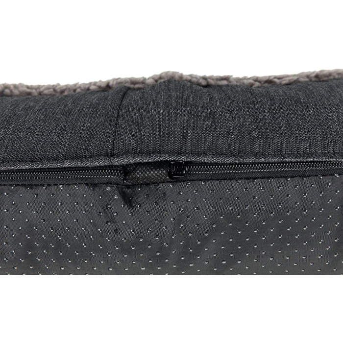 Ортопедична подушка для собак TRIXIE 'Vital Kissen Bendson', овал, 80 x 55 см, сірий колір