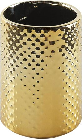 Елегасний аксесуар для ванної кімнати 4 шт. з натурального каменю Доломіт в золотому кольорі Cumana