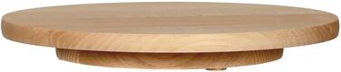 Bütic Wooden Turntable, Lazy Susan, Rotating Cabinet, Serving Tray, Item Size: 45cm Diameter