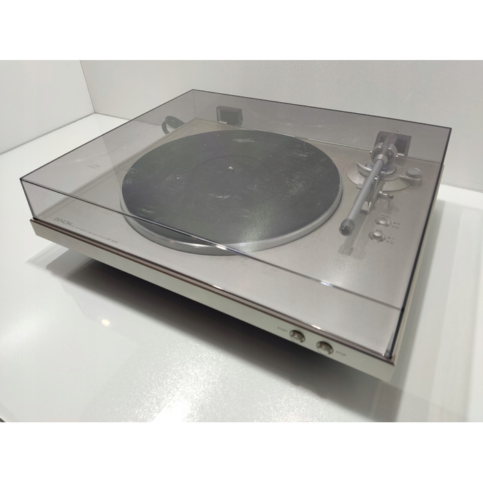 Вініловий програвач Denon DP-300F, сріблястий