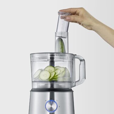 SEVERIN Multifunctional Food Processor for kneading, mixing, grating, shredding, grinding, and more. Food processor with extensive accessories, high-quality multi-grinder, KM 3892 Multifunction: kneading, mixing, grating, shredding, grinding, and more.