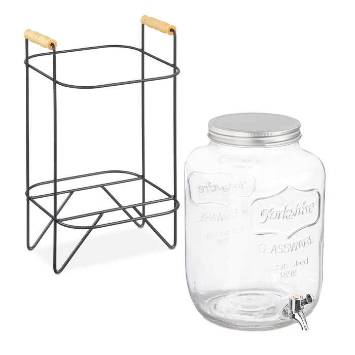 Relaxdays Drink Dispenser 8 Liter