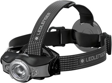 Налобний ліхтар Ledlenser MH11 з акумулятором, до 1000 люмен, мультиколірний, фокусування, управління через додаток, для туризму та риболовлі