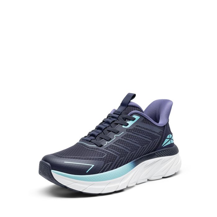 Жіночі спортивні сліпони ALLSWIFIT, зручні, для бігу, тенісу, дихаючі, з неслизькою підошвою, для спорту, фітнесу, тренувань, крос-тренінгу, модні кросівки (41.5 EU, Синій)