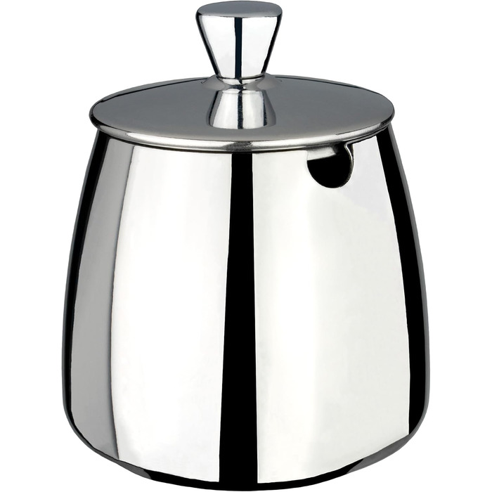 Café Olé PT-048 Cafe Ole Premium Teapot, 18/10 Stainless Steel, 48 Ounces, Drip-Free Pouring, Hollow Handles & Flip-Up Lid, (340.2 g (12 oz), Silver)