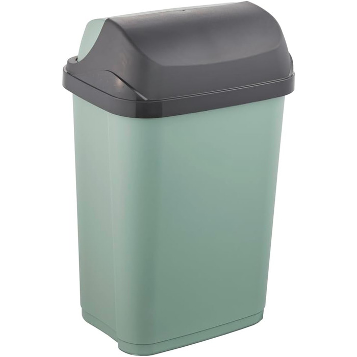 Відро для сміття Keeeper Rasmus з роликовим кришкою, світло-зелене (Nordic Green), 25 л