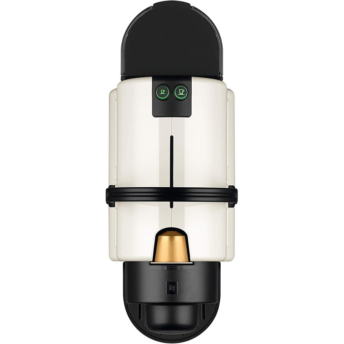 Кавомашина Nespresso Inissia чорно-біла