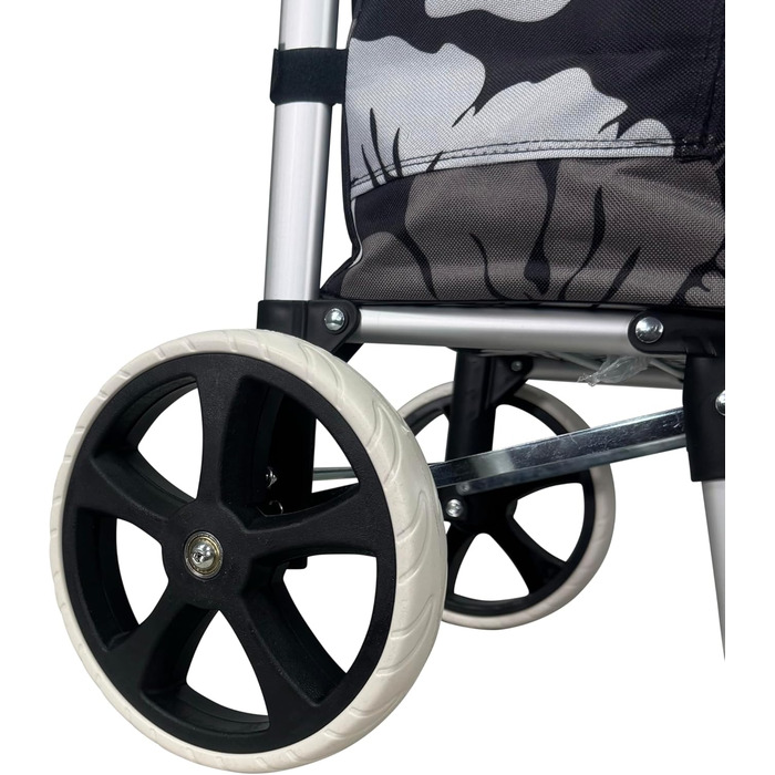 Алюмінієвий тележка для покупок, сумка-тележка, візок для покупок, кошик для покупок (Каро)