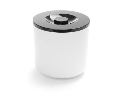 HENDI Ice Bucket, BarUp, Double-Walled, 5L, ø190x(H) 200mm, Polystyrene, White, Black