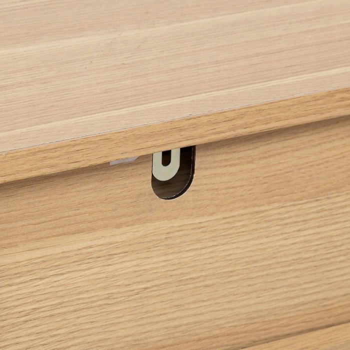 Консоль 5five Simply Smart, відтінки бежевого, напівматова, 90 x 80,5 x 35 см
