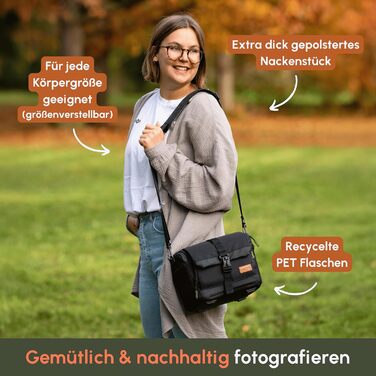 Водонепроникна сумка-чохол C-Rope для камери та фотообладнання, розмір M | Замість рюкзака