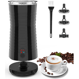 Електричний піноутворювач для молока Morpilot, 650W, нержавіюча сталь, 240мл, для гарячого та холодного молока, шоколаду, миється в посудомийній машині