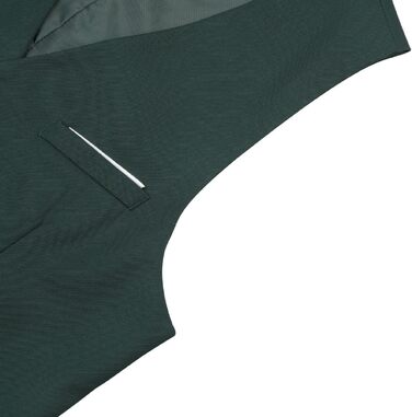 Чоловічий жилет Athemen Slim Fit з V-подібним вирізом, костюмний жилет для бізнесу та весіль, колір зелений (#606), розмір 3XL
