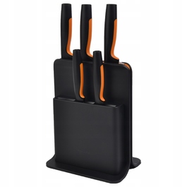 Набір ножів у підставці Fiskars Functional Form, 5 предметів, 1057