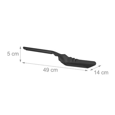 Relaxdays flat coal shovel