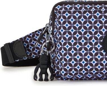 Сумка через плече Kipling ABANU MULTI чорна жіноча