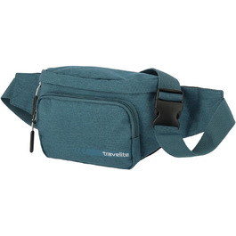 Сумка на пояс Travelite Kick Off: практична для подорожей та спорту, 30 см, 5 л, Petrol