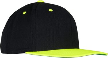 Кепка Flexfit унісекс з квітковим принтом, кепка для жінок та чоловіків, 2 кольори, універсальний розмір (Black/Neonyellow)