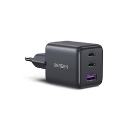 Зарядний пристрій UGREEN 30W USB-C з 3 портами GaN II для iPhone, iPad, Galaxy, Pixel - Швидка зарядка PD
