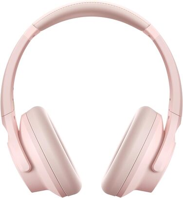 Бездротові навушники-вкладки Soundcore by Anker Q20i з гібридним активним шумозаглушенням (ANC), Hi-Res Audio, 40 годин роботи, керування через додаток, Рожеві (Відновлені)