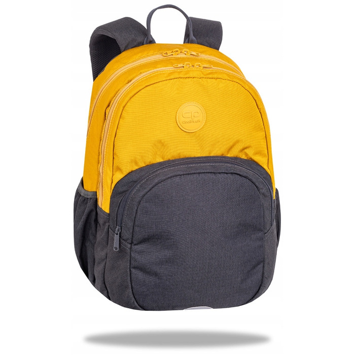 Багатовідсіковий шкільний рюкзак CoolPack, відтінки жовтого та золотого, 27 л