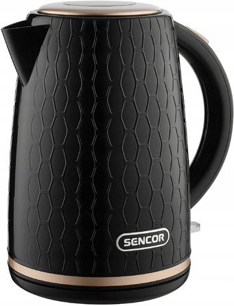 Електричний чайник Sencor SWK 7201BK, 2200 Вт, 1,7 л, чорний