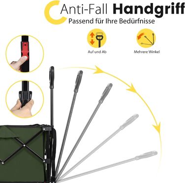 Бомбовоз Sekey XXXL, 150л, 200кг, великий, складаний, для перевезення вантажів, оливковий