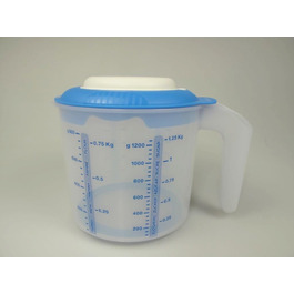 TUPPERWARE Baking Measuring Cup Candy Mini 1.25 L blue Mixing Bowl D217 Mixing-Mix P 17748