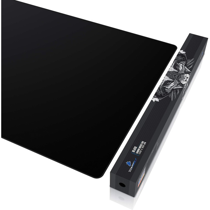 Килимок для миші Titanwolf XXXL 1200x600 мм - великий ігровий килимок з мотивом для миші та клавіатури, покращена точність та швидкість