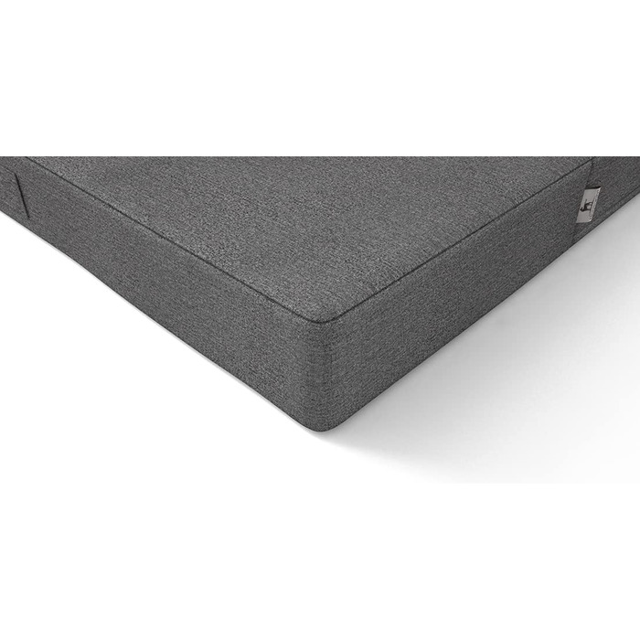 Ортопедичний килимок для собак від нетримання Knuffelwuff Lenie, 100 x 65 см, сірий - легко мити, з антиковзаючою основою, для собак великих, середніх та малих порід