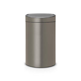 Відро для сортування сміття Brabantia з сенсорною кришкою, 2 відра (10л / 23л), Бежеве, 33 літри, Platinum