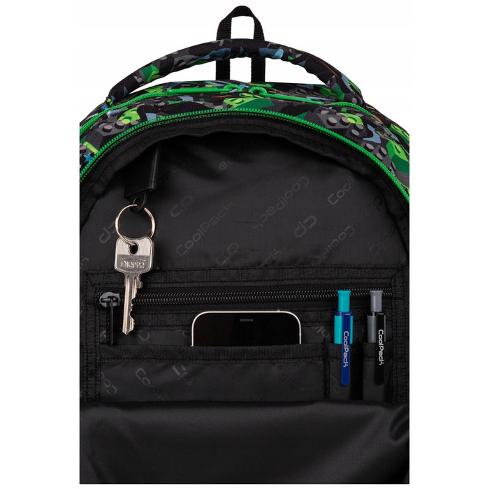Багатофункціональний шкільний рюкзак CoolPack, багатоколірний, 21 л