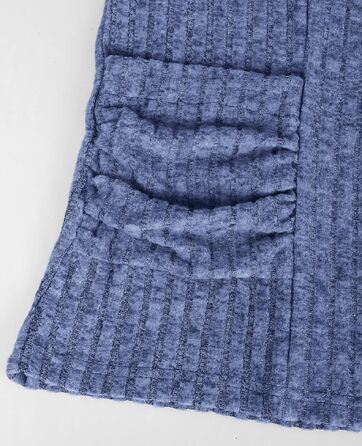 Жіночий кардиган Strickjacken Eegant з кишенями, м'який трикотаж, блакитний, розмір XXL