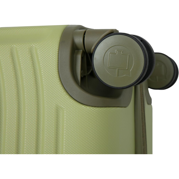 Чемодан Hauptstadtkoffer Mitte (Kiwi, Set S+M+L) – великий, 77 см, 130 л, TSA, 4 колеса, розширення об'єму