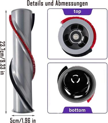 Електрична насадка для миття підлоги Dyson V15, V11, V10, V8, V7 - з баком та 6 змінними мікрофібрами