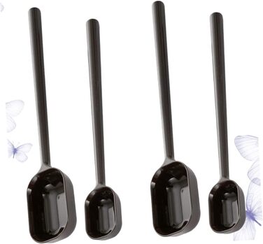 BESTonZON 12 Pack Steel Spoons Liquid Measuring Cup Liquid Mixing Stick Salt Spoon Coffee Teaspoon Baby