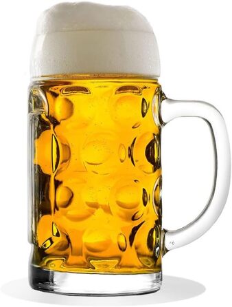 Набір пивних кружок Stölzle Lausitz ISAR, 6 шт, 0,5 л, скло Soda Lime