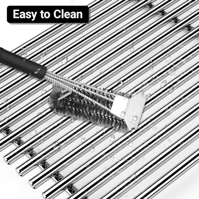 Решітка для гриля Weber Spirit I & II E210, E220, S210, S220 (з передніми кнопками), 2 шт. (нержавіюча сталь)